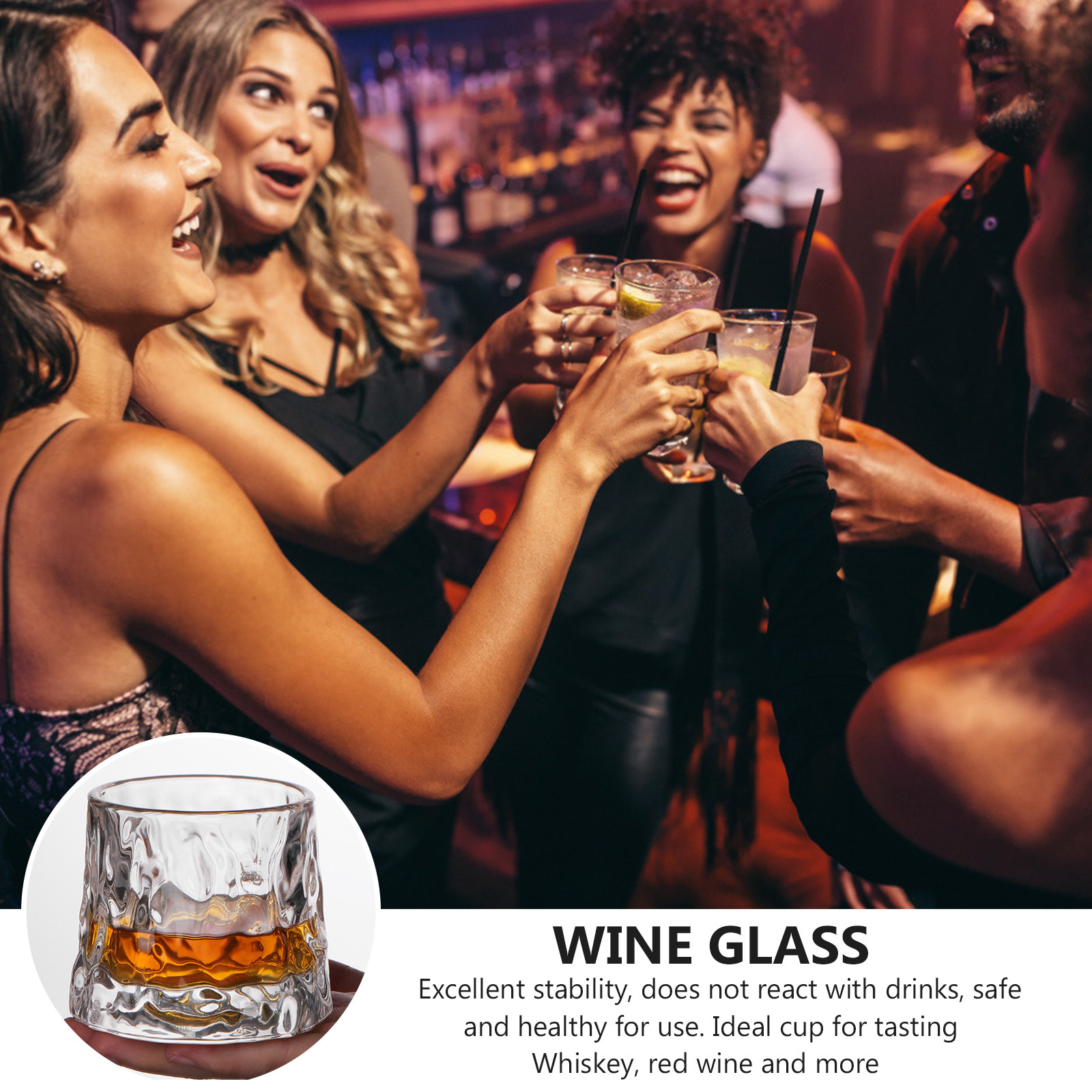 1Pcs Hammered Wine Glass Cup P - Wine Beer The Whiskey recensie en prijs
